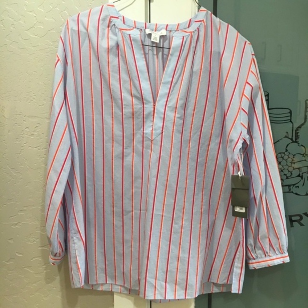 Nordstrom long sleeve striped women’s classy shirt